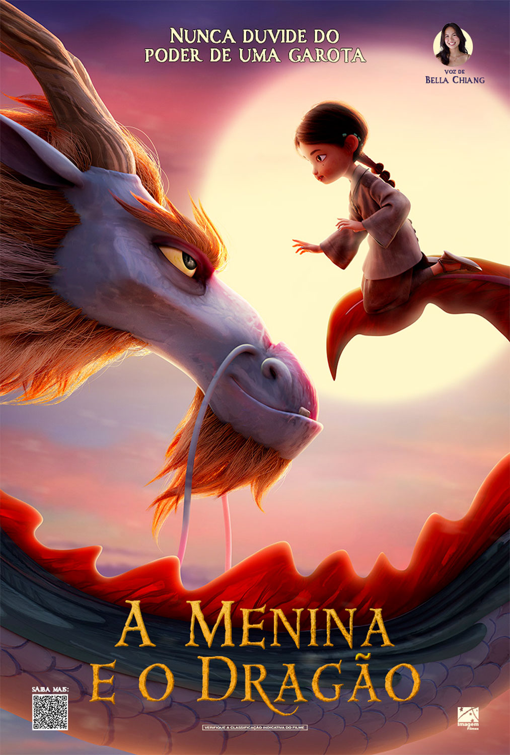 A adaptação cinematográfica do livro infanto-juvenil A Menina e o Dragão, de Carole Wilkinson, estreia em 19 de setembro de 2024.