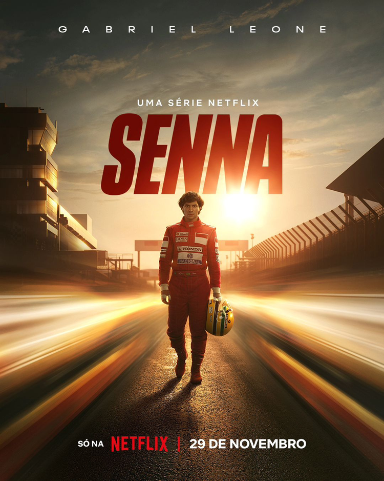 A Netflix anunciou que a minissérie Senna, baseada na história do ídolo do automobilismo Ayrton Senna, estreia em 29 de novembro de 2024. 