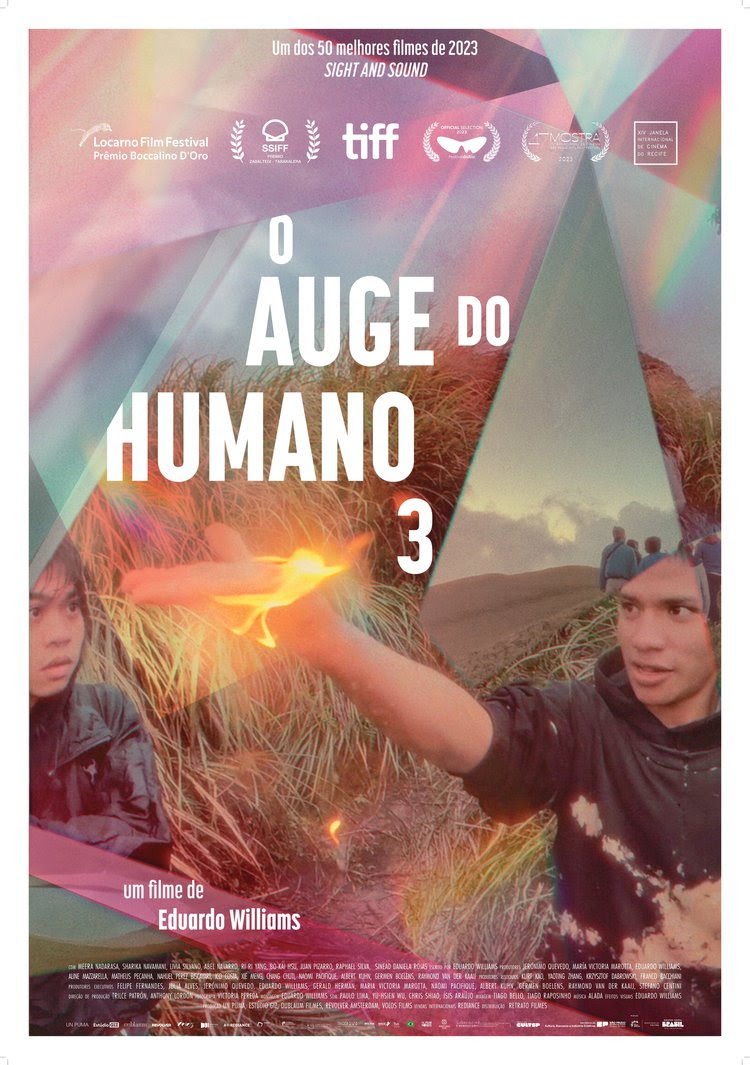 O longa O Auge do Humano 3, dirigido por Eduardo Williams e vencedor do prêmio Boccalino D’Oro, estreia nos cinemas nacionais em 15 de agosto de 2024.
