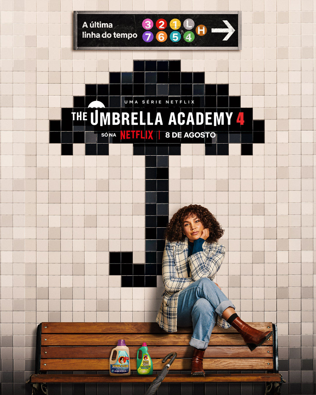 Novos pôsteres de personagens para a 4ª temporada de The Umbrella Academy, que estreia dia 8 de agosto, foram revelados.