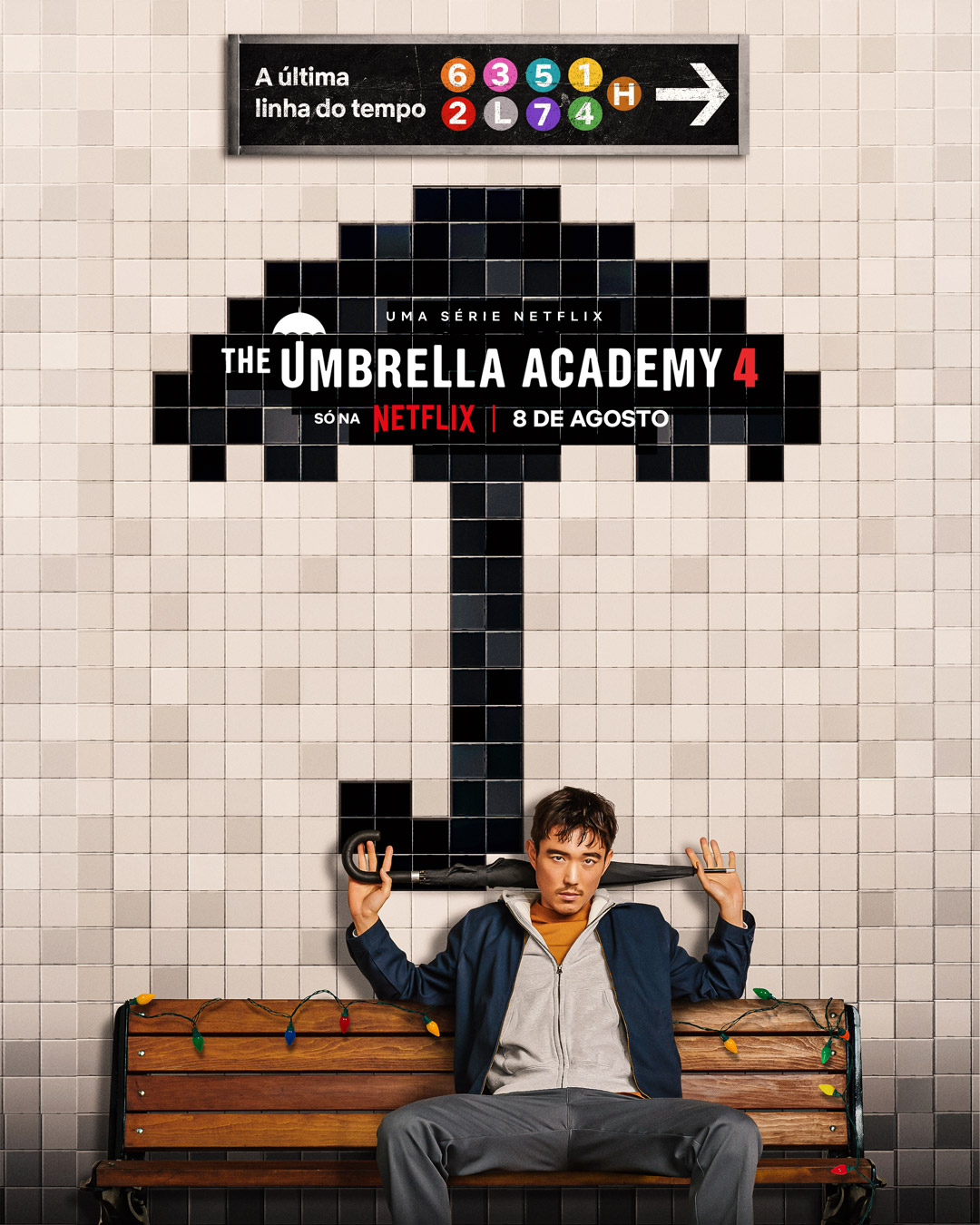 Novos pôsteres de personagens para a 4ª temporada de The Umbrella Academy, que estreia dia 8 de agosto, foram revelados.