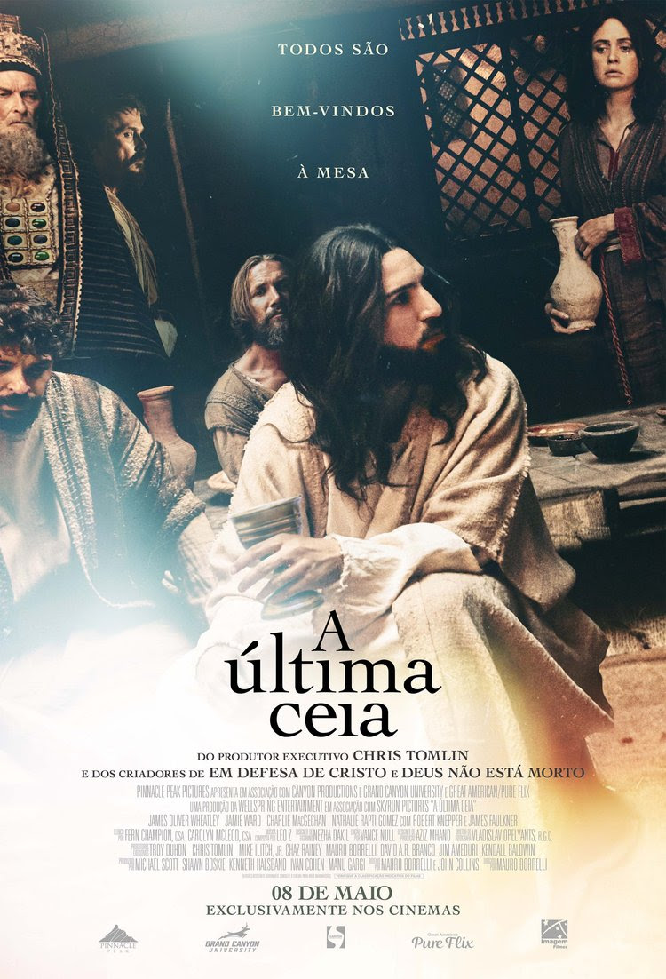 O filme A Última Ceia, dirigido por Mauro Borrelli, chega aos cinemas brasileiros em 8 de maio de 2025 pela Imagem Filmes.