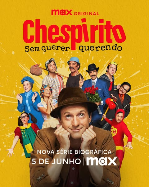 A MAX divulgou uma imagem promocional da aguardada série biográfica Chespirito Sem Querer, Querendo onde revela estreia para dia 5 de junho de 2025.