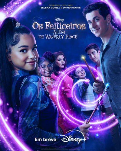 Disney lança trailer e pôster da 2ª temporada de Os Feiticeiros Além de Waverly Place, que estreia em 8 de outubro no Disney+.