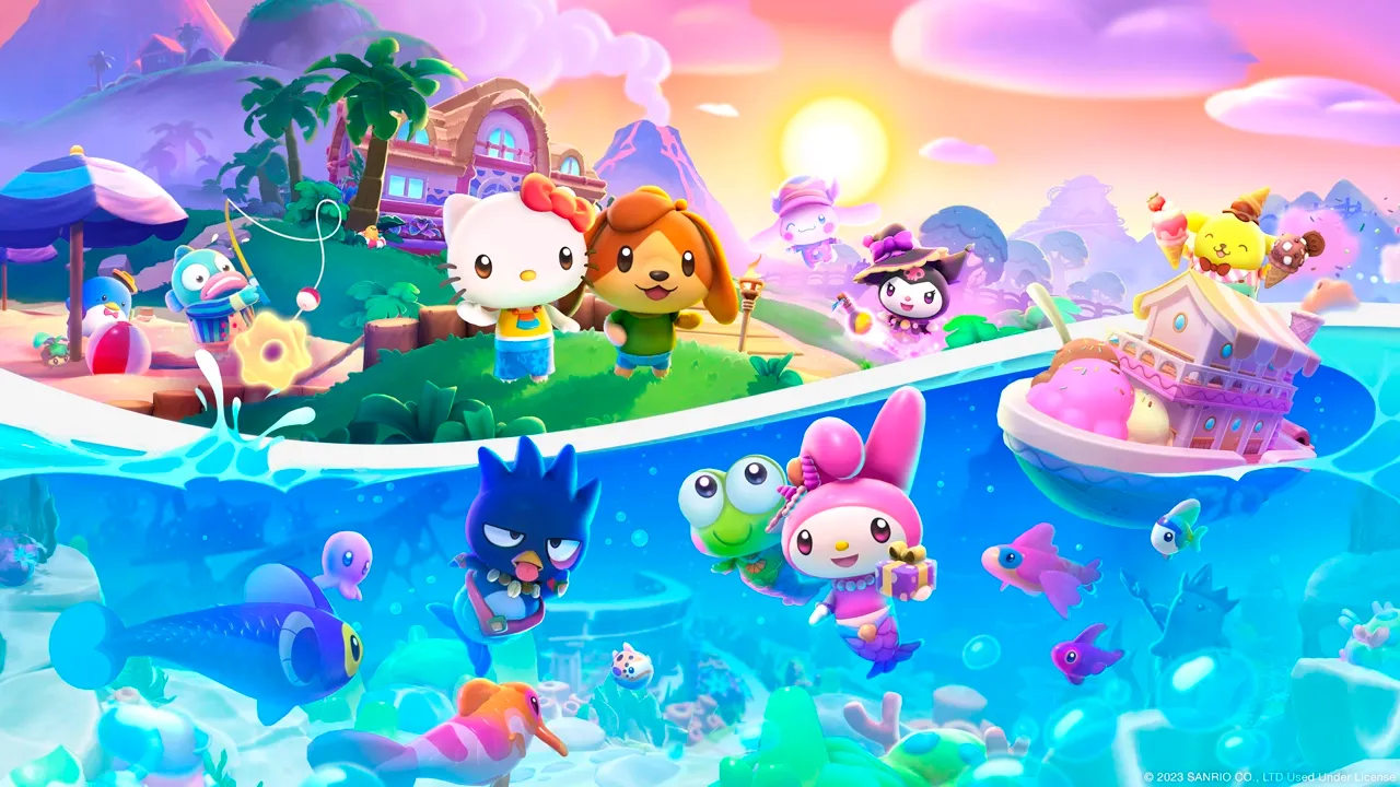 Hello Kitty and Friends: Freeze Tag Party chega ao Ocidente em 6 de novembro para Nintendo Switch com multiplayer e novidades.