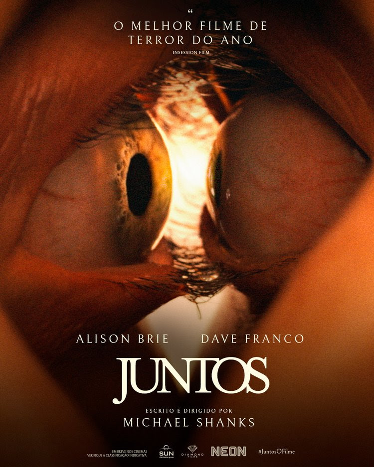Estrelado por Dave Franco e Alison Brie, o terror psicológico JUNTOS estreia em agosto no Brasil com mistura de horror sobrenatural, gore e sarcasmo.