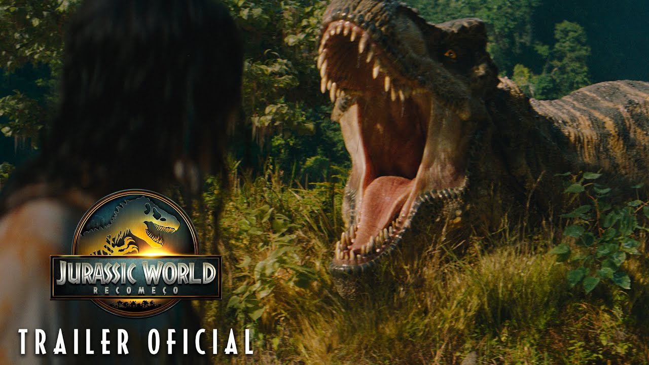 O novo trailer de Jurassic World: Recomeço mostra Scarlett Johansson, Jonathan Bailey e Mahershala Ali de volta à ilha original do parque de dinossauros.