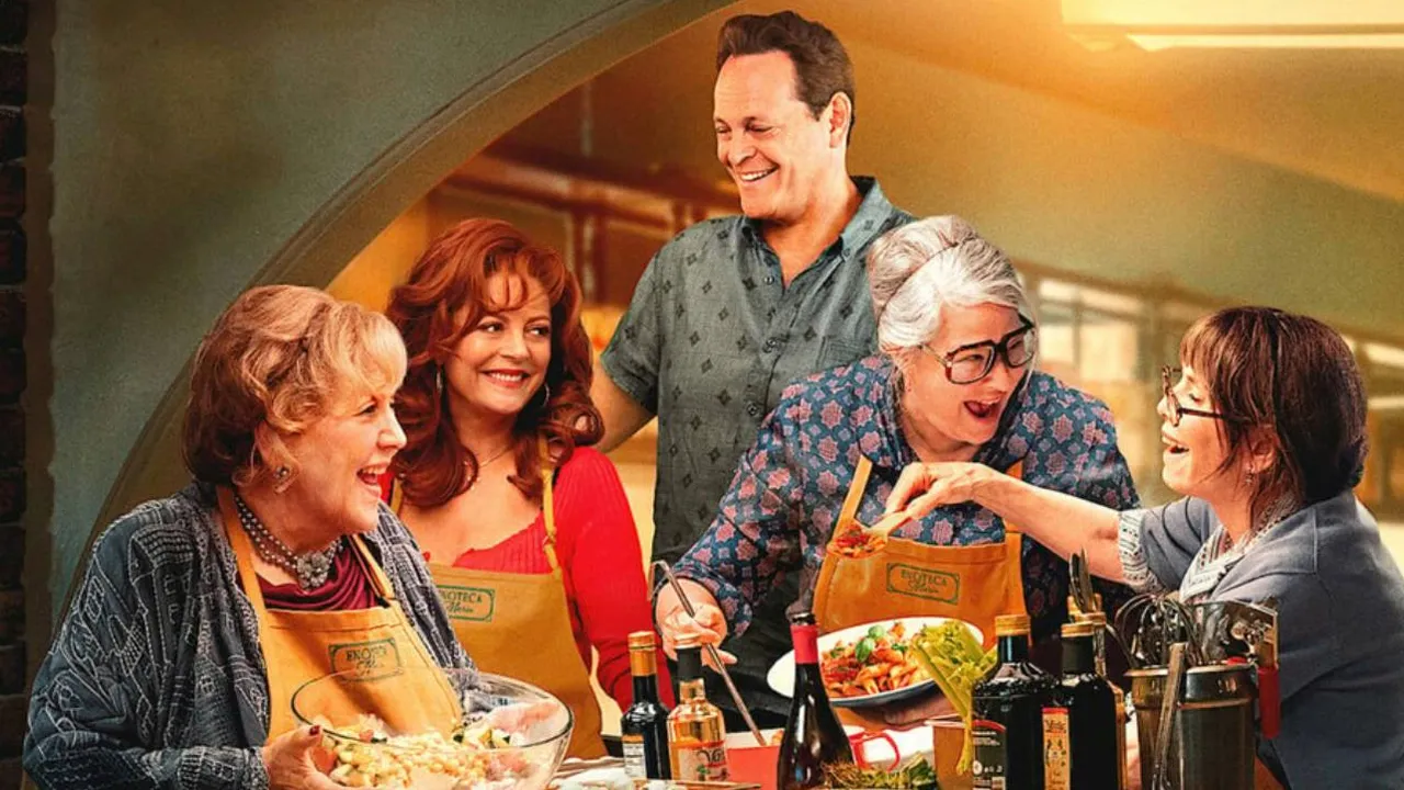 Vince Vaughn lidera o elenco de Nonnas, comédia da Netflix inspirada em fatos reais. Filme estreia em 9 de maio e celebra receitas de família.