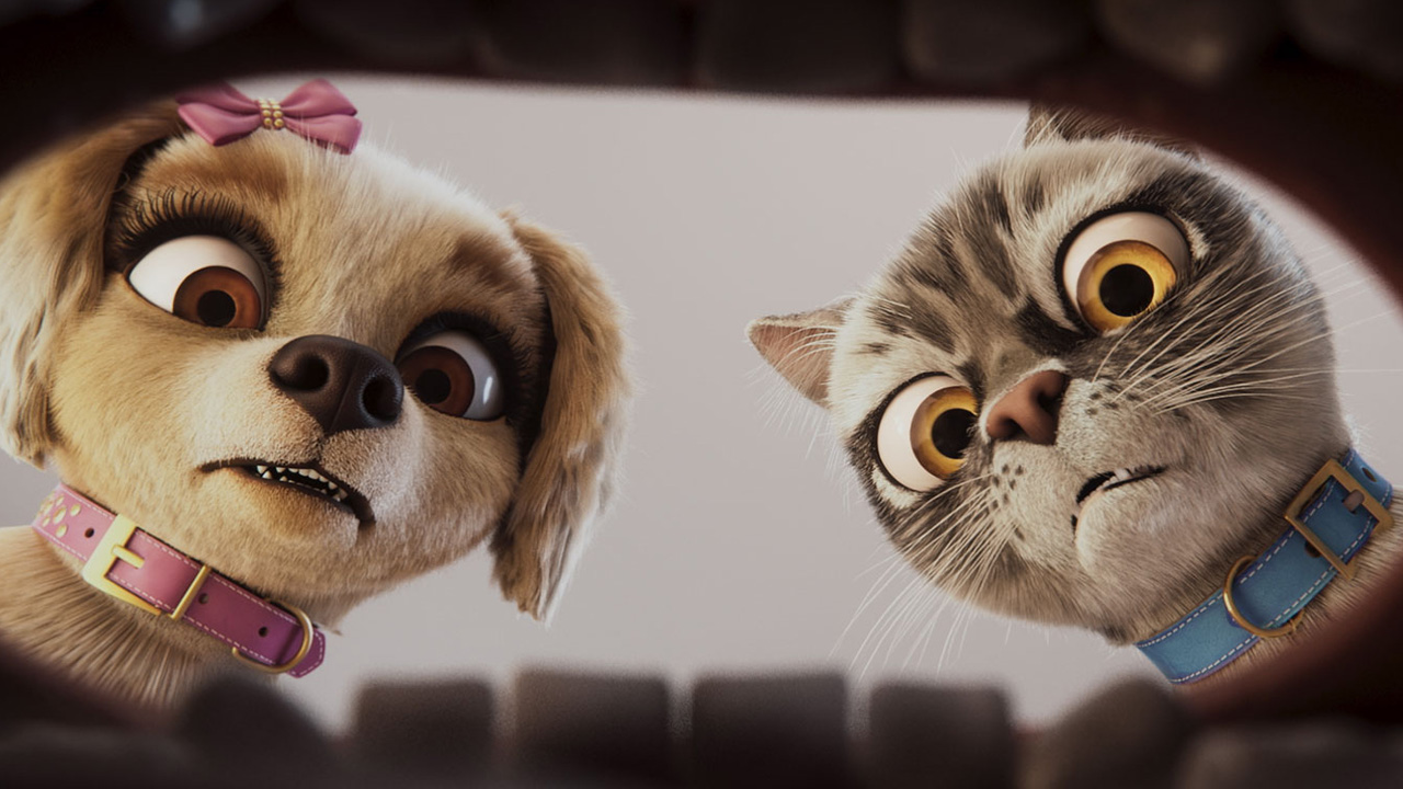 A eterna disputa entre cachorros e gatos dá uma trégua no novo longa de animação Pets em Ação!