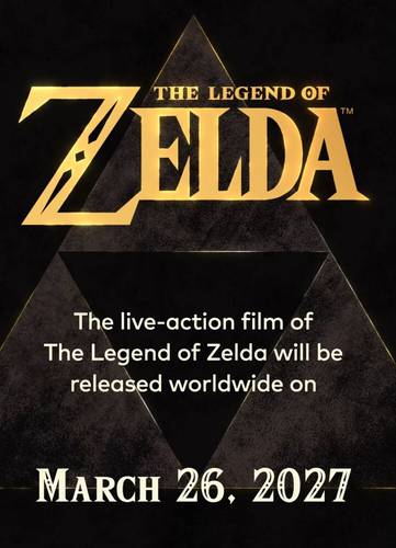A Nintendo finalmente confirmou a data de lançamento mundial do tão aguardado filme live-action de The Legend of Zelda.